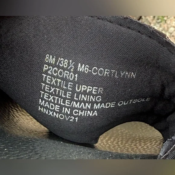 Mix No. 6 Cortlynn Platform Slides 38.5/8 Black - Picture 10 of 14